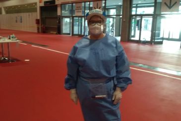 Andrea Moreno Royo, enfermera que desciende de Palomar, trabaja en el hospital de Ifema: “Los pacientes agradecen que les cuides pero, sobre todo, que hables con ellos”