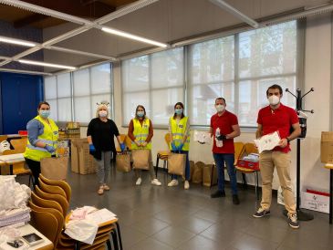 Fundación Térvalis y Papelería Ensanche donan 5.100 mascarillas al Ayuntamiento de Teruel