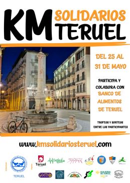 El Ayuntamiento y varios clubs deportivos organizan la carrera virtual Kilómetros Solidarios Teruel