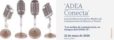 Diario del Altoaragón, La Comarca, Radio Huesca y Diario de Teruel debaten en Adea sobre los medios y la pandemia