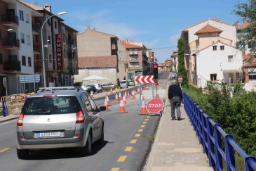 Fomento ultima la travesía de la N-211 en Monreal del Campo