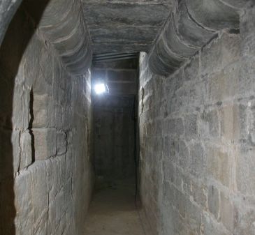 Un pasadizo reconecta el castillo y la iglesia de Valderrobres