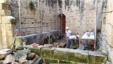 La restauración del castillo de Valderrobres empieza por las antiguas cocinas y despensa