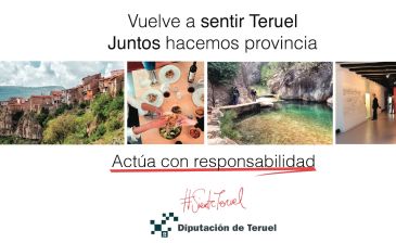 La Diputación de Teruel busca fomentar el consumo local con una campaña bajo el lema Vuelve a sentir Teruel