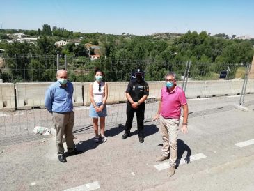 El Corcho de Alcañiz no abrirá al tráfico hasta que la obra acabe a mitad de julio