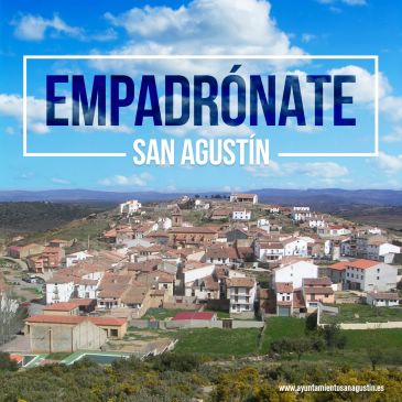 San Agustín promueve el empadronamiento en el municipio