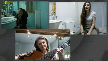 Música y poesía desde el baño, el curioso proyecto de la turolense Clara GG