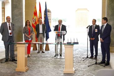 Las diputaciones de las tres provincias y el Gobierno de Aragón concentrarán esfuerzos para la recuperación