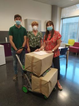 El Departamento de Sanidad reparte 10.000 mascarillas para enfermos crónicos que llegarán a tres asociaciones de Teruel