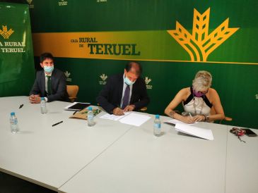 Caja Rural de Teruel y la Asociación de Comercio e Industria de Calamocha renuevan su acuerdo de colaboración