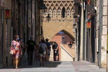 La Policía Local de Teruel pone unas 70 denuncias por no llevar mascarilla