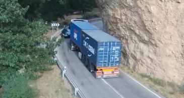Teruel Existe lanza un vídeo en las redes sobre las deficiencias de la N-330