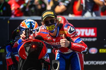 Álvaro Bautista, piloto de Honda en el mundial de Superbikes: “Motorland me encanta. Es una pista muy técnica y complicada y se suele disfrutar cuando corres en ella”