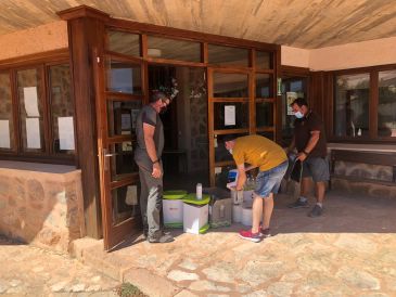 La escuela rural también se ha preparado para los tiempos Covid