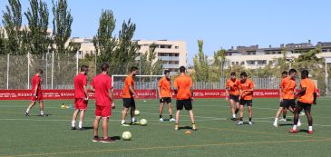 El equipo del CD Teruel vuelve a los entrenamientos a dos velocidades