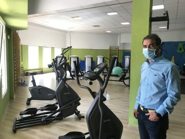 El Ayuntamiento de Teruel implanta un protocolo para evitar contagios en el gimnasio del Pabellón de Las Viñas