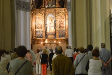 Alcañiz honra a la Virgen de Pueyos sin estridencias pero con devoción