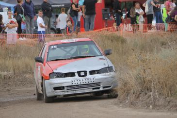 Treinta pilotos disputan la primera prueba del autonómico de autocross que tiene lugar en Calamocha