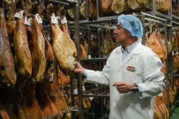 La Denominación de Origen Jamón de Teruel ha marcado un 29 % más de piezas que el año pasado