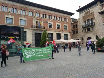 La DGA cifra en el 3,1% el seguimiento de la huelga de docentes convocada por CGT