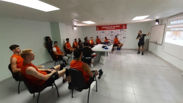 El CV Teruel juega hoy su último amistoso antes de la Supercopa