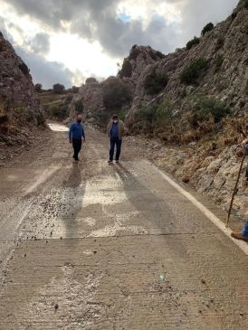 Reabierto el camino entre Alpeñés y Corbatón tras las afecciones por una tromba de agua