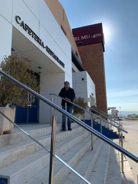 Pedro Tortajada, copropietario de la cafetería restaurante El Milagro: “El Milagro continúa a disposición de los turolenses para todos sus eventos”