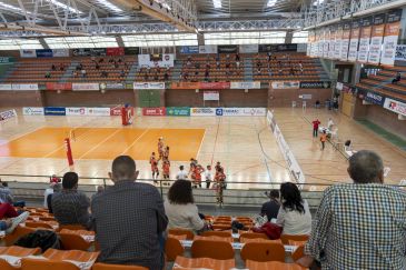 Así serán los partidos del CV Teruel en casa: 300 espectadores en la grada y todos socios