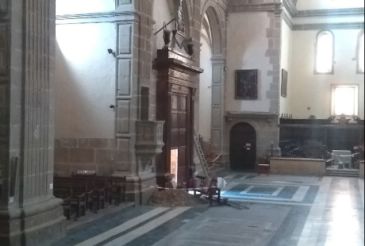 Comienzan las obras en la segunda fase de la rehabilitación de la iglesia de Rubielos de Mora