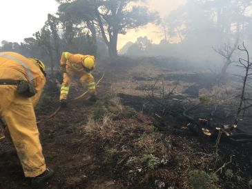 La provincia de Teruel ha sufrido este año 3 incendios y 52 conatos