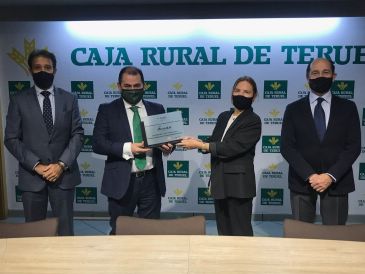 Caja Rural de Teruel homenajea a Ferrán, la empresa turolense más longeva con 200 años de vida