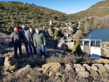 Herminio Sancho apoya la conservación de la presa de los Toranes
