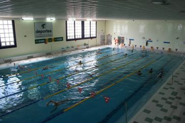 El Ayuntamiento de Teruel reabre el martes la piscina climatizada, el gimnasio del pabellón de Las Viñas y el rocódromo municipal