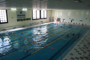 El Ayuntamiento de Teruel reabre el martes la piscina climatizada, el gimnasio del pabellón de Las Viñas y el rocódromo municipal