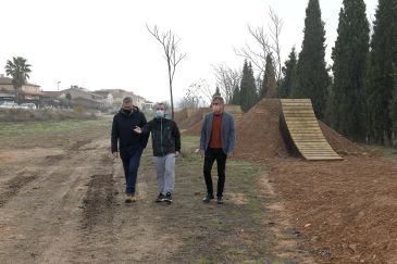 El Ayuntamiento de Alcañiz concluye el nuevo circuito de BTT-Enduro del barrio de San José