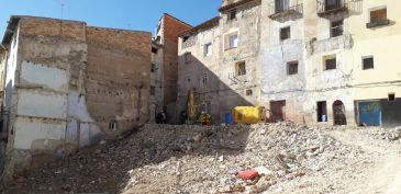 Albalate asegura el Cantón Curto tras demoler 15 casas por los daños de la tormenta Gloria