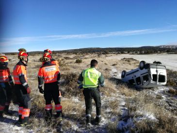 Dos heridos en sendos accidentes ocurridos en las últimas horas en carreteras de la provincia