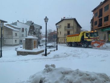 La cota de nieve bajará esta tarde a 200-300 metros en la Ibérica, según la Aemet