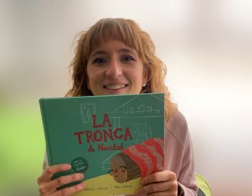 Patricia Cotaina, autora del libro ‘La tronca de Navidad’, ilustrado por Vera Galindo: “La Tronca de Navidad cagaba lamines cuando no había dinero para juguetes”