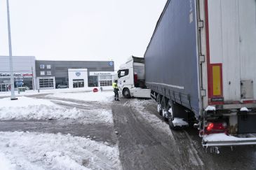 Las cadenas siguen siendo necesarias para circular en 95 carreteras de la provincia de Teruel