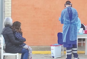 Ya son casi 400 las PCR hechas a escolares y docentes de Alcañiz para intentar frenar el Covid