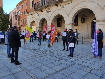 Los sindicatos exigen en Teruel no salir de esta crisis con recortes como en 2008