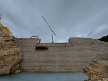 Acuaes prevé que la presa del Cañón esté acabada a finales de año