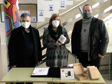 El IES de Mora cuenta con un equipo de medición de calidad del aire