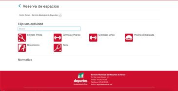 Las reservas de las instalaciones deportivas de la capital deberán realizarse mediante la web o la aplicación móvil Cronos Global