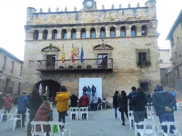 El Matarraña que se opone a los parques eólicos grita: “¡Si queremos, podemos!”