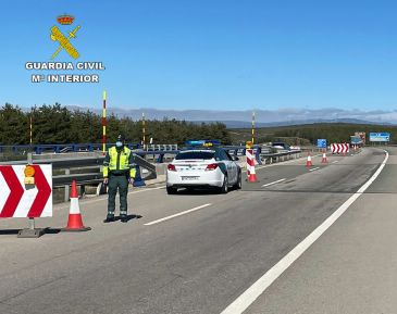 La Guardia Civil sorprende a un conductor circulando a 228 kilómetros por hora y drogado en la autovía en San Agustín