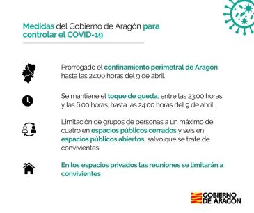 Aragón limita desde este sábado a convivientes las reuniones en espacios privados