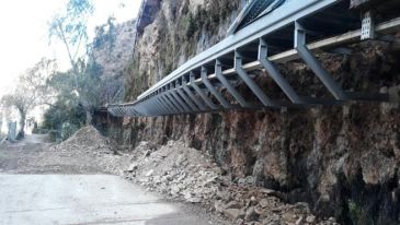 La CHE realizará mejoras en el acceso a la presa de Cueva Foradada