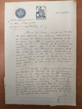 El joven Ramón J. Sender en Alcañiz